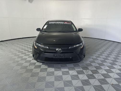 Midnight Black Metallic 2025 Toyota Corolla LE