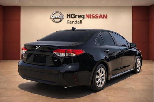 Midnight Black Metallic 2025 Toyota Corolla LE