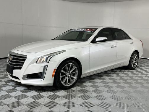 Crystal White Tricoat 2019 Cadillac CTS 2.0L Turbo