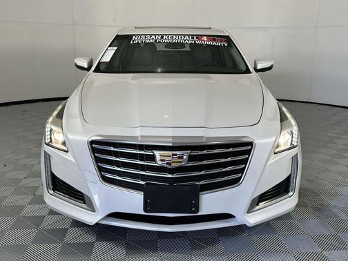 Crystal White Tricoat 2019 Cadillac CTS 2.0L Turbo