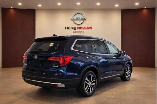 Blue 2016 Honda Pilot Touring