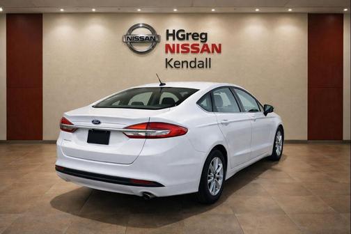 OXFORD WHITE 2018 Ford Fusion S