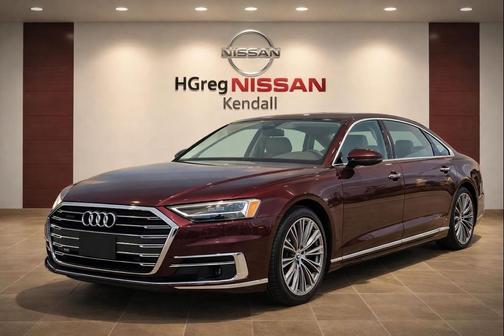 Seville Red Metallic 2019 Audi A8 L 55