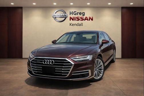Seville Red Metallic 2019 Audi A8 L 55