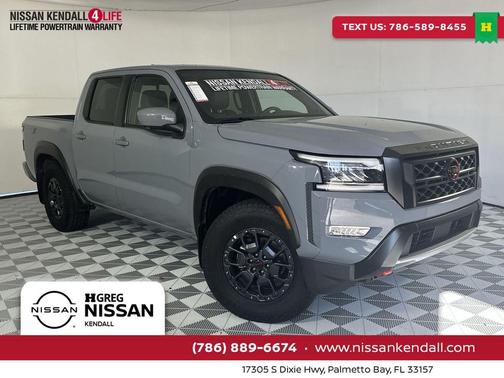 Boulder Gray Pearl 2024 Nissan Frontier PRO-X