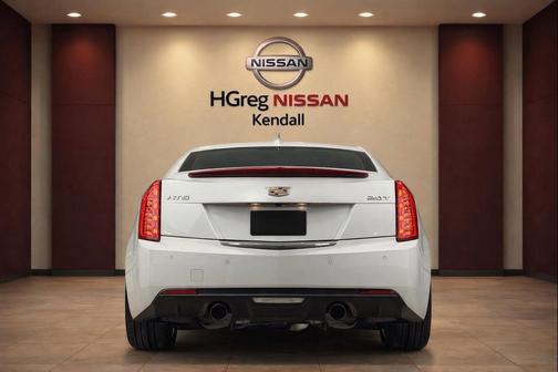 Silver Moonlight Metallic 2017 Cadillac ATS 2.0L Turbo Luxury