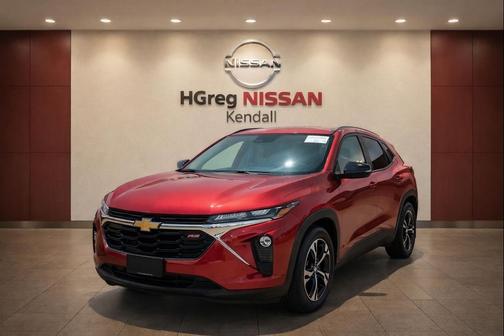 Crimson Metallic 2025 Chevrolet Trax FWD 1RS