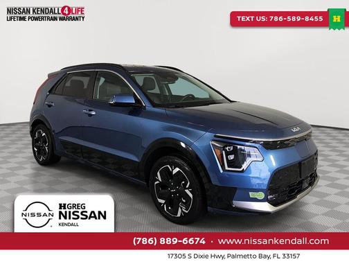 Mineral Blue 2023 Kia Niro EV Wave