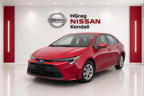 Ruby Flare Pearl 2024 Toyota Corolla Hybrid SE