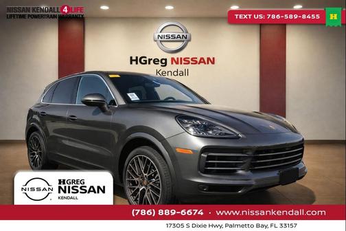 Quartzite Metallic 2019 Porsche Cayenne S