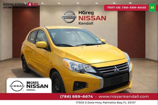 Gold 2024 Mitsubishi Mirage ES