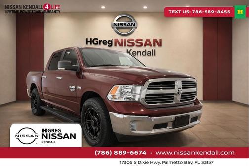Delmonico Red Pearlcoat 2016 RAM 1500 Big Horn