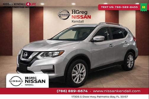 Brilliant Silver 2018 Nissan Rogue SV