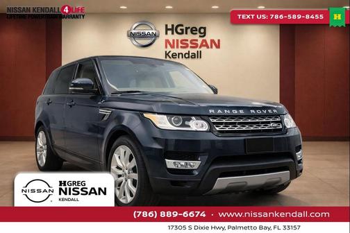 Loire Blue 2016 Land Rover Range Rover Sport Supercharged HSE
