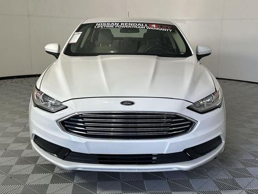 OXFORD WHITE 2018 Ford Fusion S