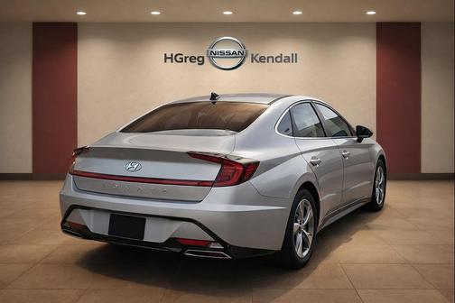 Shimmering Silver Pearl 2020 Hyundai SONATA SEL