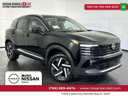 Super Black 2026 Nissan Kicks SV