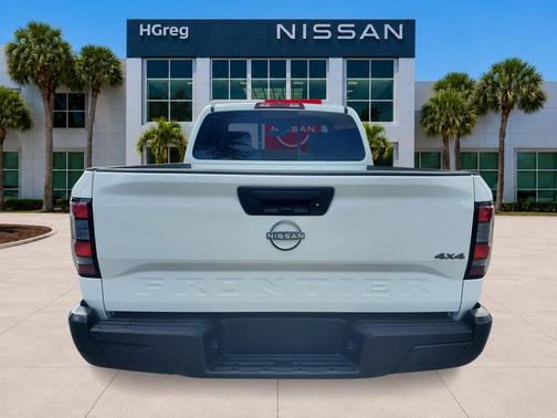 Glacier White 2026 Nissan Frontier S
