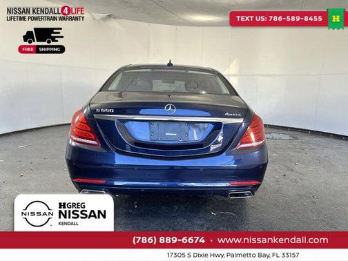 2016 Mercedes-Benz S-Class 4MATIC