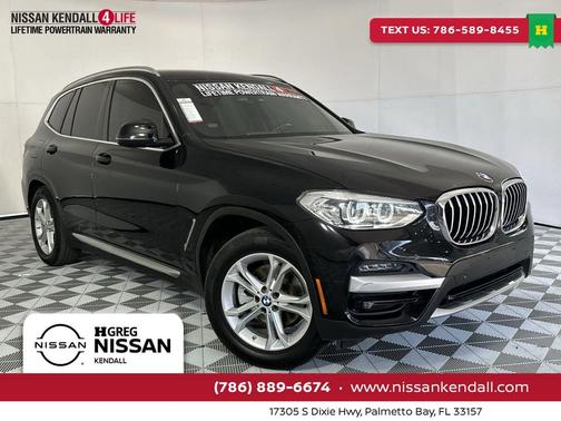 Jet Black 2021 BMW X3 xDrive30i