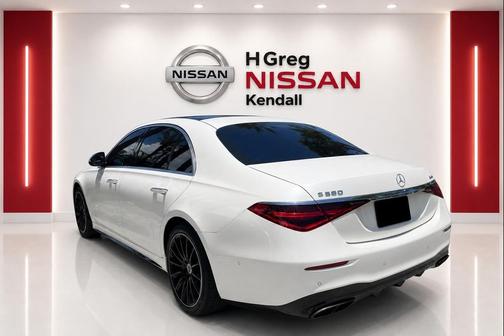 White 2022 Mercedes-Benz S-Class S 580 4MATIC