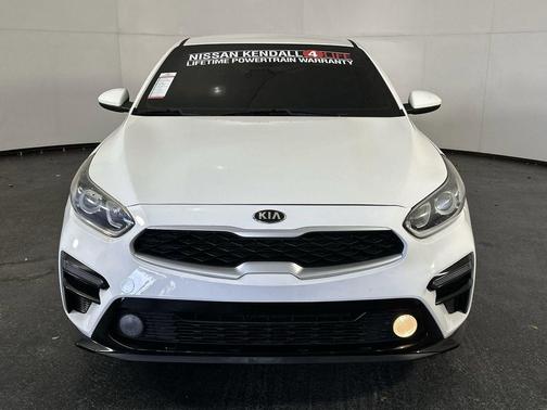 Clear White 2019 Kia Forte LXS
