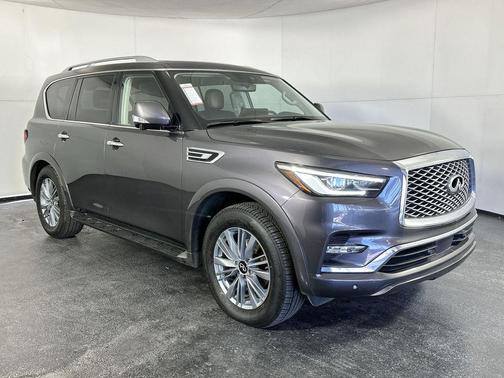 Anthracite Gray 2024 INFINITI QX80 Luxe