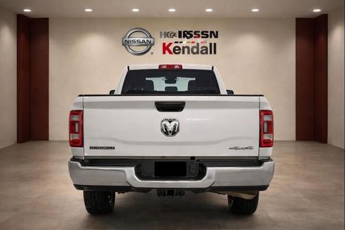 Bright White Clearcoat 2024 RAM 2500 Big Horn Crew Cab 4x4 6'4' Box