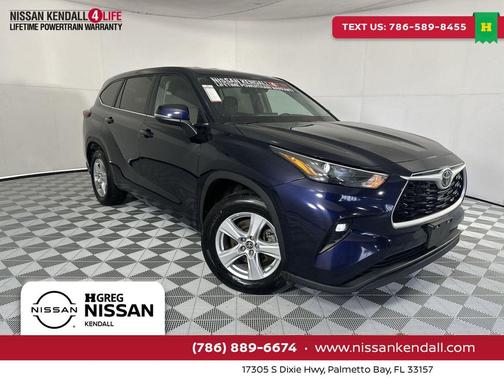 Blueprint 2025 Toyota Highlander LE