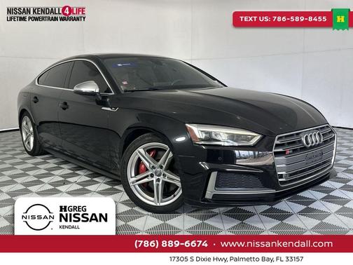 Mythos Black Metallic 2019 Audi S5 3.0T Premium Plus