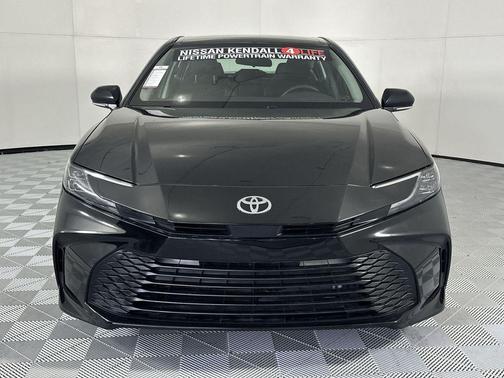 Midnight Black Metallic 2025 Toyota Camry LE