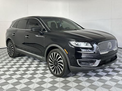 INFINITE BLACK METALLIC 2019 Lincoln Nautilus Black Label