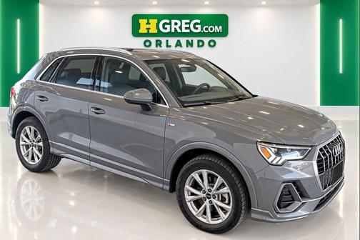 Chronos Gray Metallic 2024 Audi Q3 Premium 45 TFSI S line quattro Tiptronic