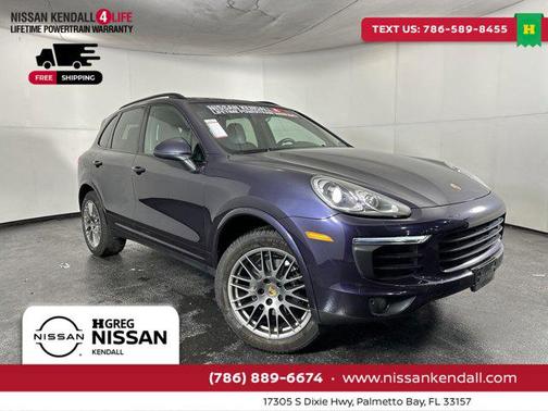 2017 Porsche Cayenne Platinum Edition