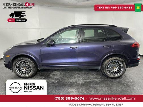 2017 Porsche Cayenne Platinum Edition