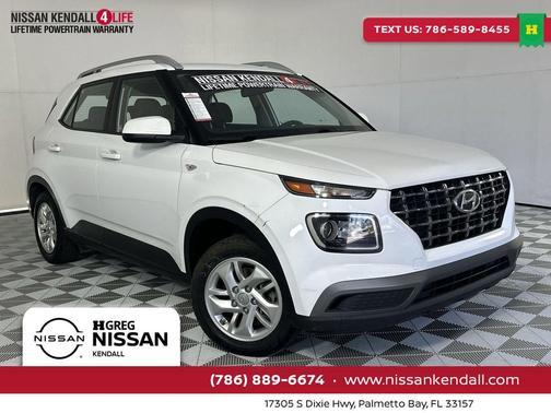 Ceramic White 2020 Hyundai VENUE SEL