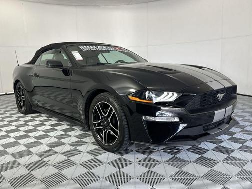 SHADOW BLACK 2020 Ford Mustang EcoBoost Premium