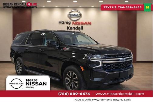 Black 2021 Chevrolet Suburban 4WD Z71