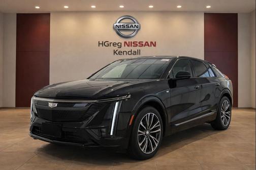 Stellar Black Metallic 2024 Cadillac LYRIQ Sport