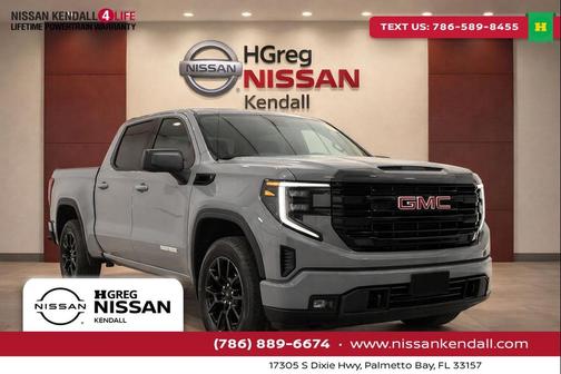 Thunderstorm Gray 2024 GMC Sierra 1500 Elevation