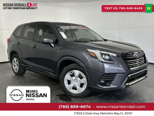 Magnetite Gray Metallic 2022 Subaru Forester Base