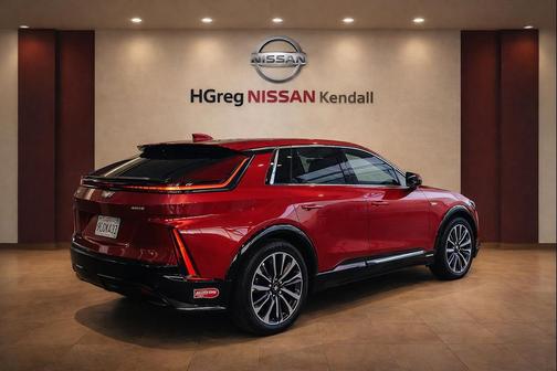 Radiant Red Tintcoat 2024 Cadillac LYRIQ Sport