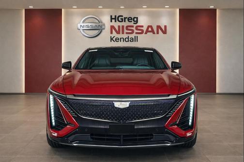 Radiant Red Tintcoat 2024 Cadillac LYRIQ Sport