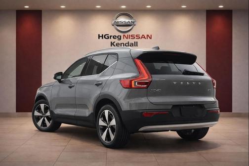 Gray 2024 Volvo XC40 B5 Plus Bright Theme