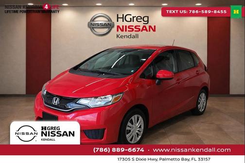 Milano Red 2017 Honda Fit LX