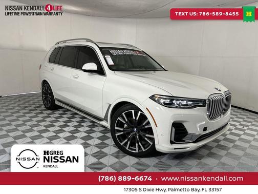 Alpine White 2021 BMW X7 xDrive40i