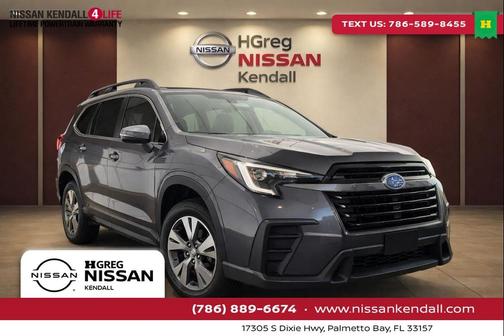 Magnetite Gray Metallic 2023 Subaru Ascent Premium 8-Passenger