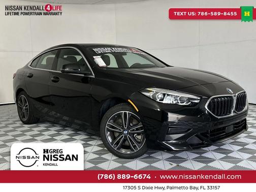 Black Sapphire Metallic 2024 BMW 228 Gran Coupe sDrive