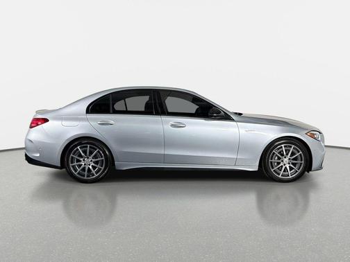 Cirrus Silver Metallic 2025 Mercedes-Benz AMG C 43 4MATIC