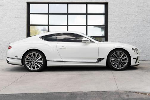 Ghost White Pearlescent by Mulliner 2024 Bentley Continental GT Speed